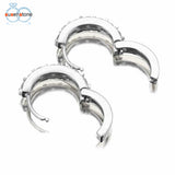 SUSENSTONE Sterling Silver Rhinestones Earrings for Women