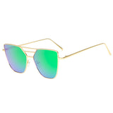 Fashion  Unisex Vintage Irregular Glasses Fashion Aviator Mirror  Sunglasses